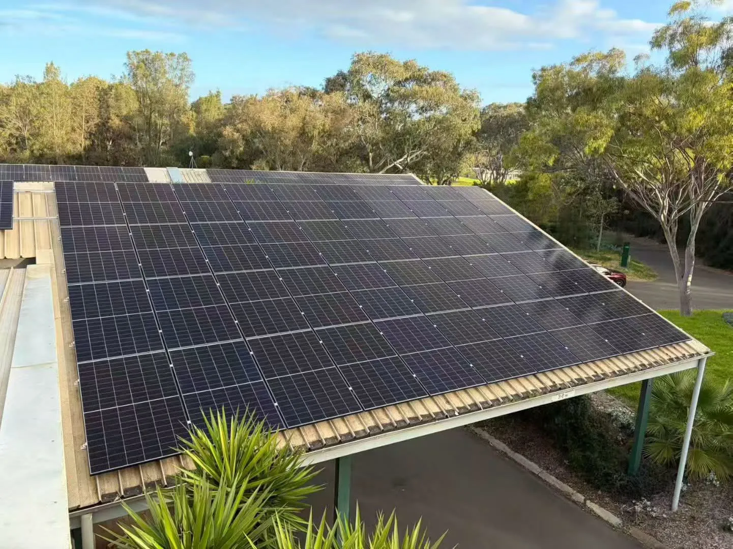Eden Oak Geelong Hotel solar panels on roof